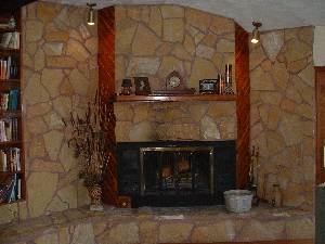 Livingroom Fireplace