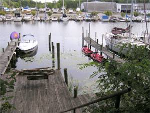 two 50-foot docks
