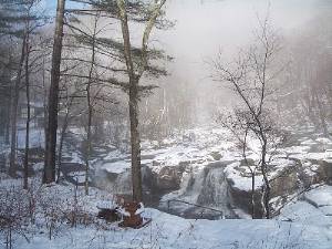 Winter at the falls