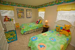 Pooh's Twin Bedroom