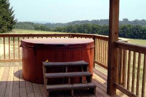 Hot Tub with a view!