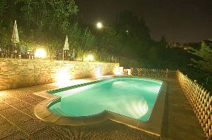 the pool by night